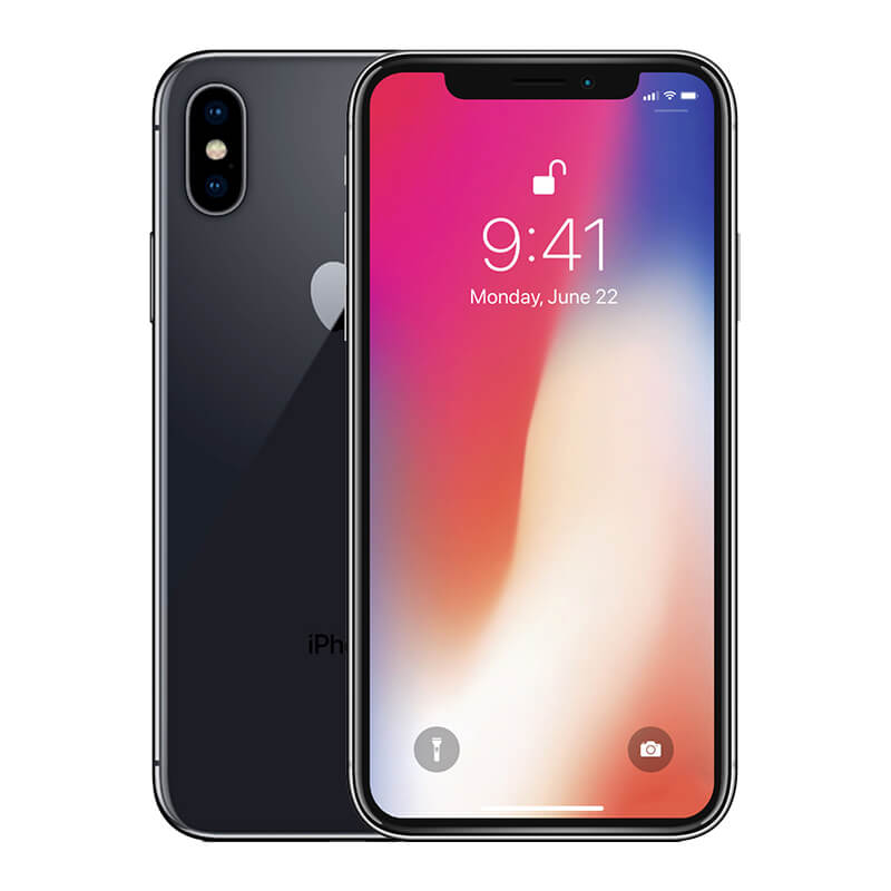 iPhone X 256GB スペースグレイ simフリー - スマートフォン本体