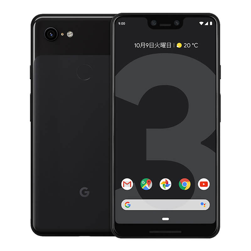 Google Pixel 3XL 128GB 中古 ブラック スマホ 本体 Google Pixel 3 XL 128GB G013D Just Black ブラック｜Google Pixelの