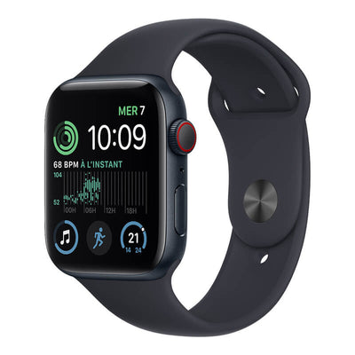 Apple Watch SE 第2世代 (GPS + Cellular モデル) 44mm ミッドナイトアルミニウムケース ミッドナイトスポーツバンドM/L｜SECOND HAND【セカハン】