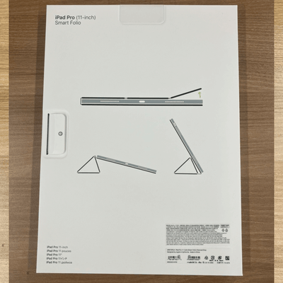 【新品】Apple純正品 / 箱あり 11インチiPad Pro第1世代用 Smart Folio チャコールグレイ　送料無料