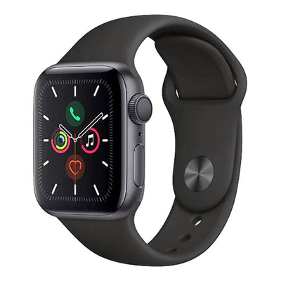 中古Apple Watch Series 5 (GPSモデル) 40mm スペースグレイアルミニウムケース ブラックスポーツバンド｜SECOND HAND【セカハン】