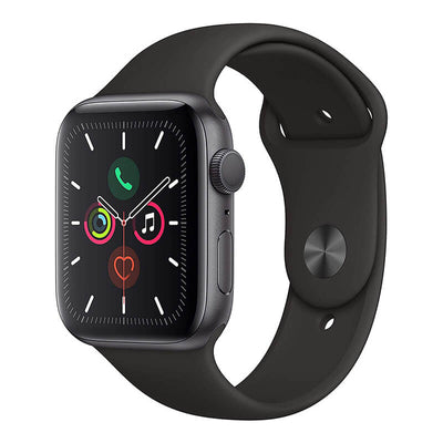 中古Apple Watch Series 5 (GPSモデル) 44mm スペースグレイアルミニウムケース ブラックスポーツバンド｜SECOND HAND【セカハン】