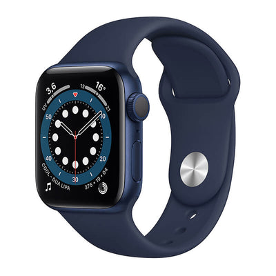 中古Apple Watch Series 6 (GPSモデル) 40mm ブルーアルミニウムケース ディープネイビースポーツバンド｜SECOND HAND【セカハン】