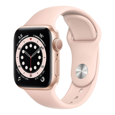 中古Apple Watch Series 6 (GPSモデル) 40mm ゴールドアルミニウムケース ピンクサンドスポーツバンド｜SECOND HAND【セカハン】