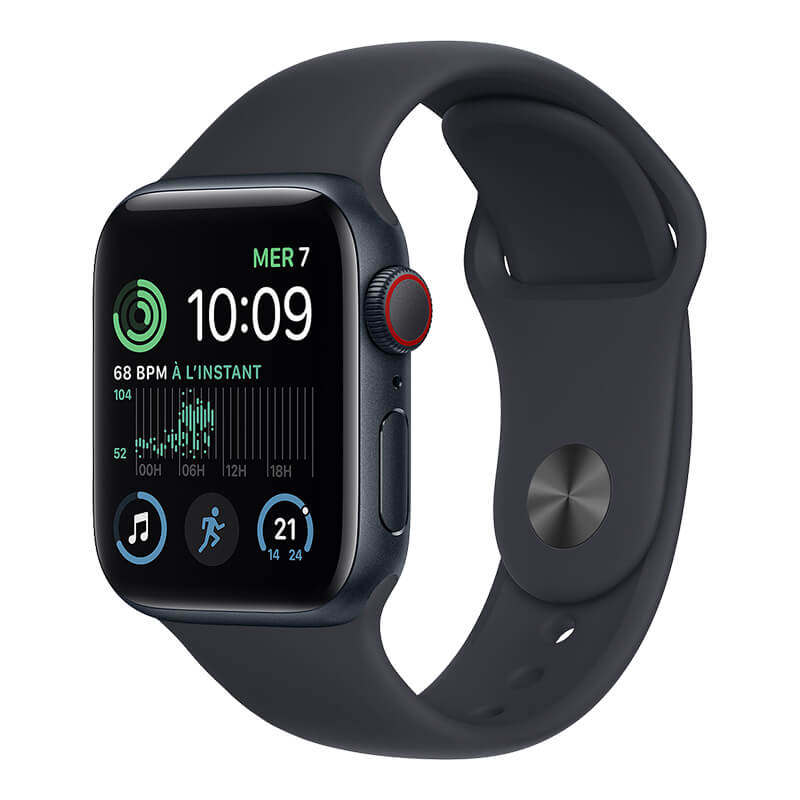 Apple Watch Series SE (第2世代) 40mm アルミケース GPS スポーツバンド 40mm ミッドナイトアルミニウム/ミッドナイトS/M｜SECOND HAND【セカハン】