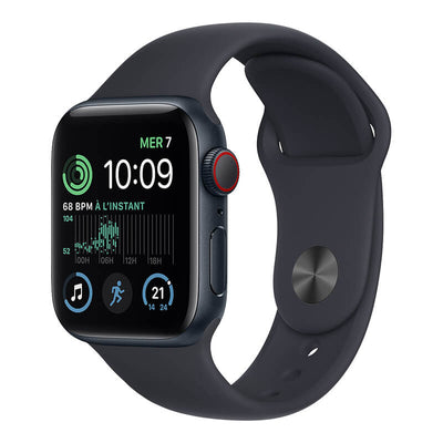 【新品】Apple Watch SE 第2世代 (GPS + Cellular モデル) 40mm ミッドナイトアルミニウムケース ミッドナイトスポーツバンド｜SECOND HAND【セカハン】