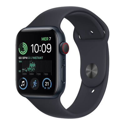 【新品】Apple Watch SE 第2世代 (GPS + Cellular モデル) 44mm ミッドナイトアルミニウムケース ミッドナイトスポーツバンド｜SECOND HAND【セカハン】
