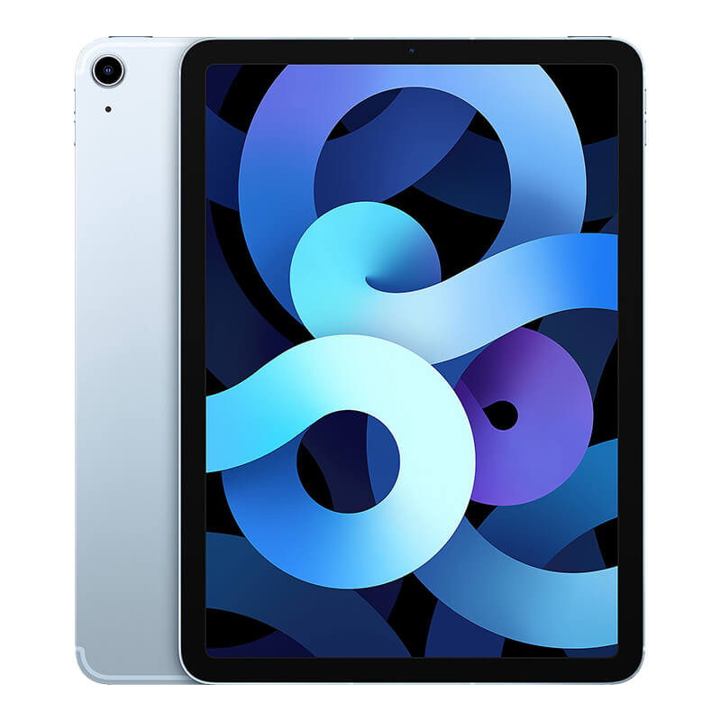 中古 Apple iPad Air 4世代 64GB セルラー ブルー iPad Air 第4世代 - WiFi + Cellularモデル 64GB スカイブルー｜iPadの