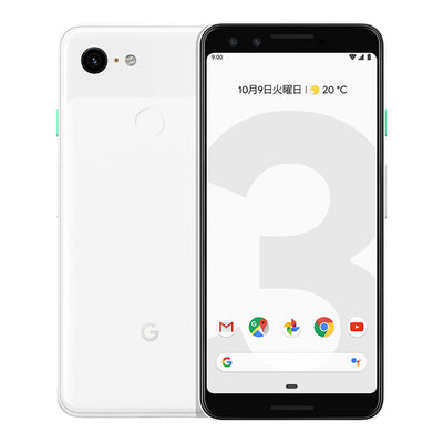 中古Google Pixel 3 128GB G013B Clearly White ホワイト｜SECOND HAND【セカハン】