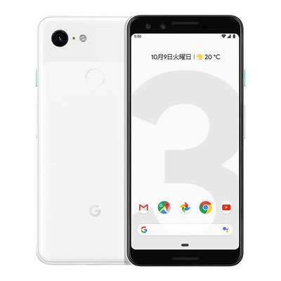 中古Google Pixel 3 64GB G013B Clearly White ホワイト｜SECOND HAND【セカハン】