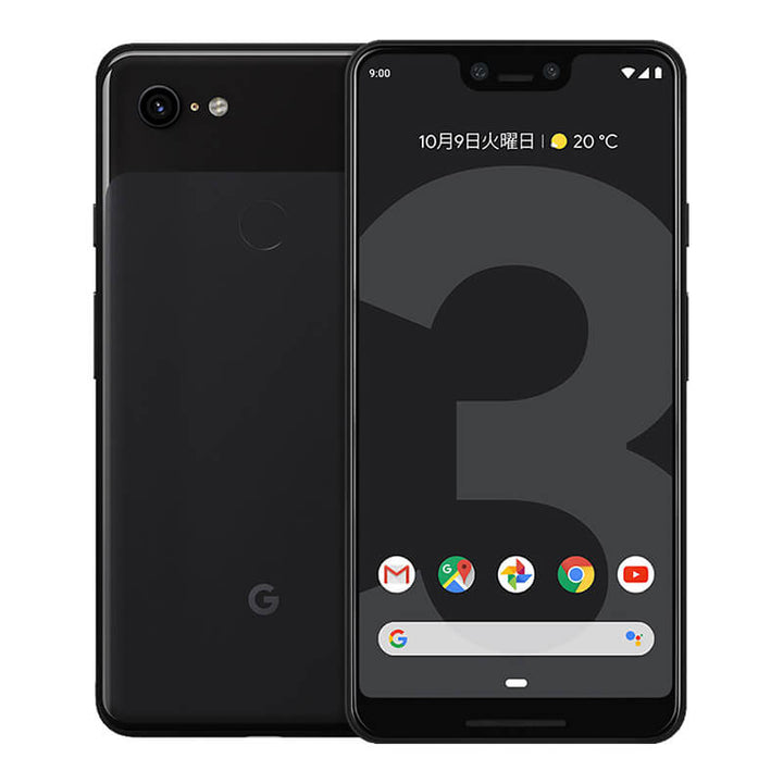 Google Pixel 3XL 128GB 中古 ブラック スマホ 本体 Google Pixel 3 XL 128GB G013D Just Black ブラック｜Google Pixelの