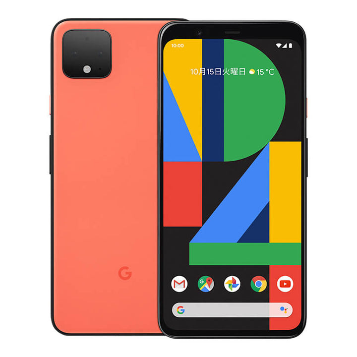 【中古超美品】Google Pixel4 オーソーオレンジ 64GB pixel4_orange_fef06a4f-093b-